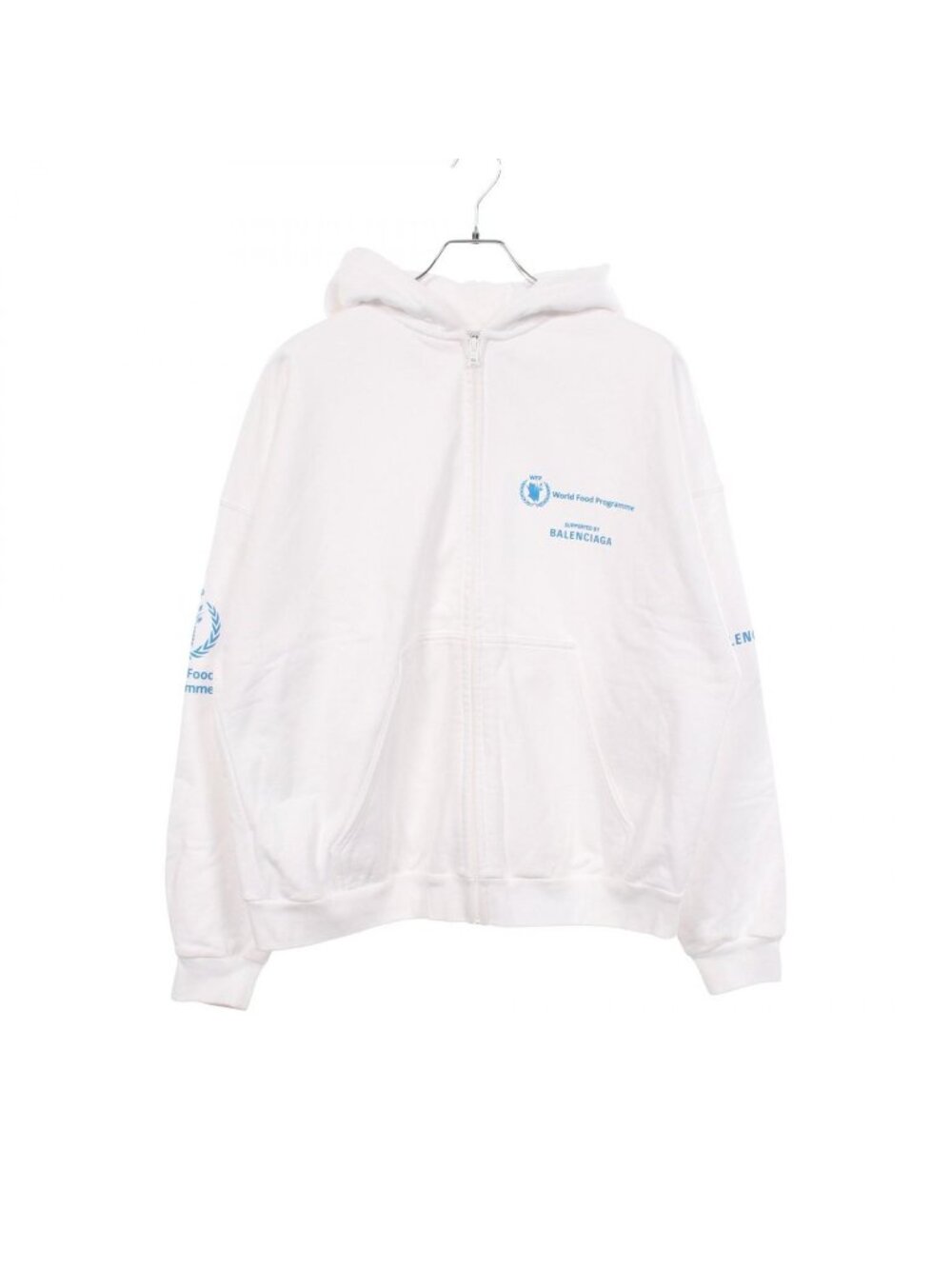 Balenciaga Hoodie Wfp Brushed Lining Cotton Wfp Zip